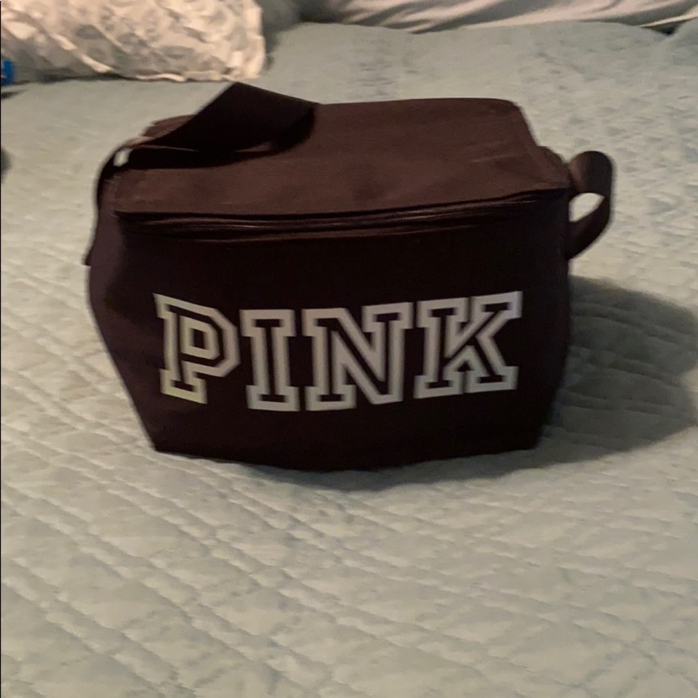 Pink lunch bag